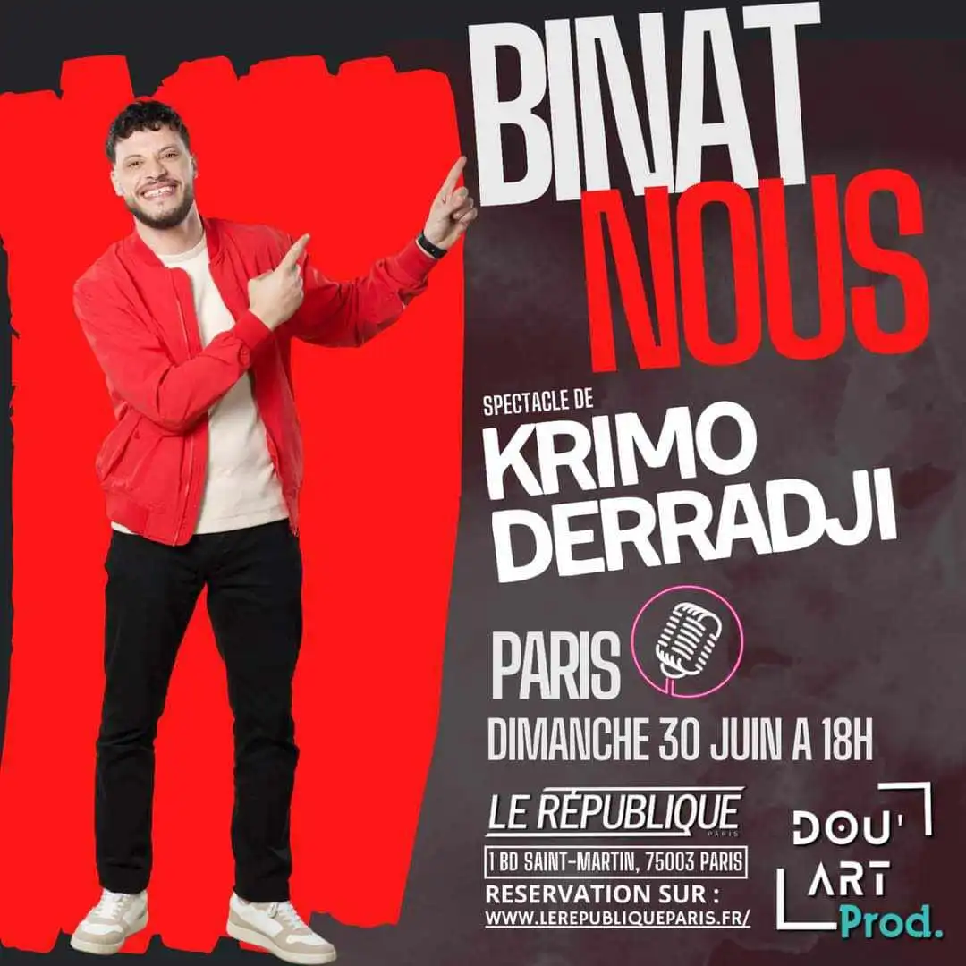 Spectacle Krimo Derradji à Paris