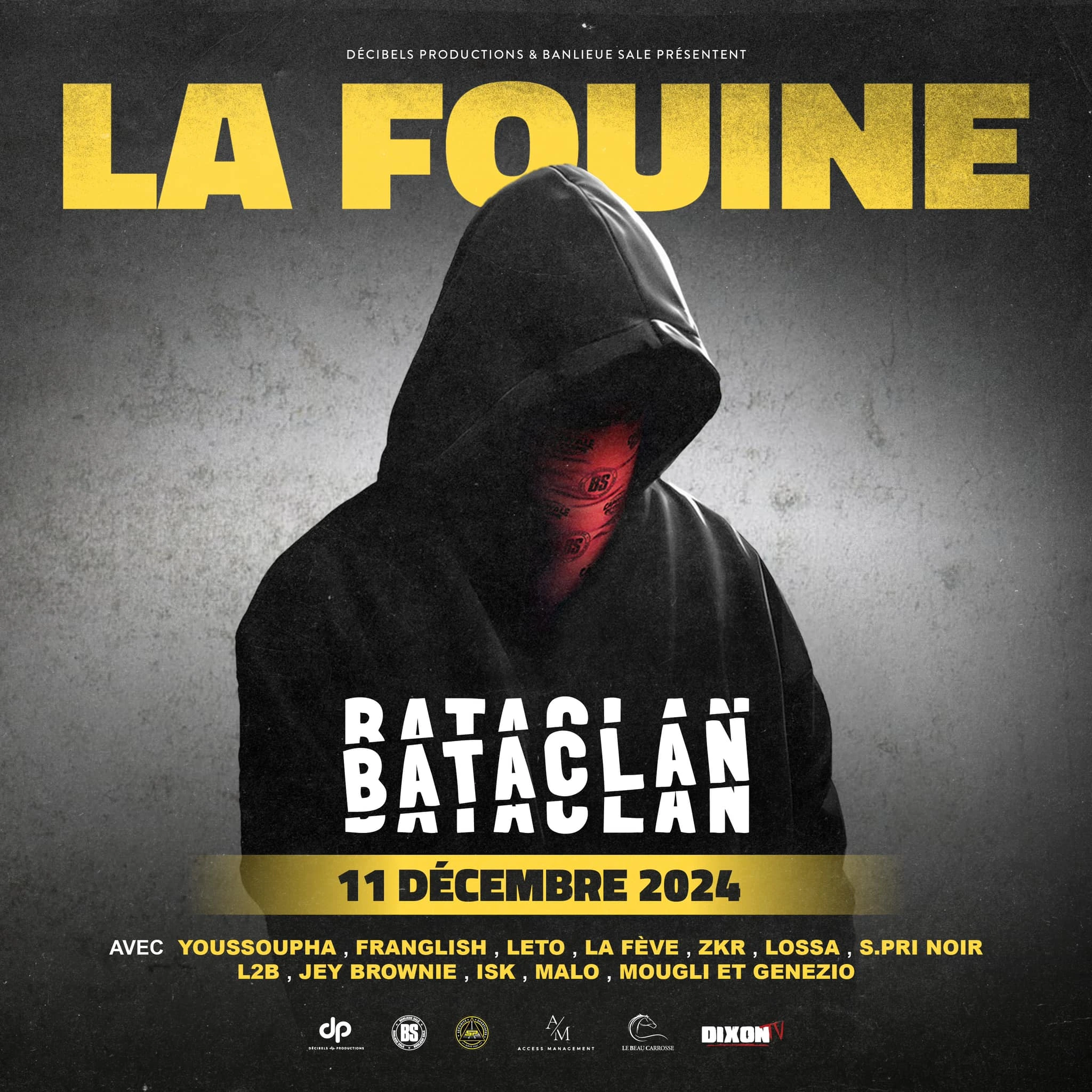 la fouine concert bataclan
